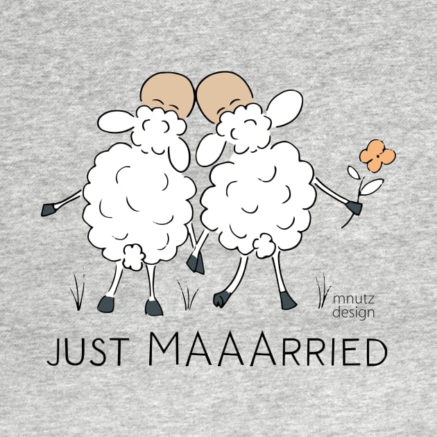 Sheep - wordplay - just married by mnutz